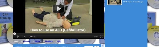 CPR Training New Guidelines 2010